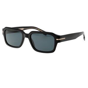 Boss Black Rectangular Sunglasses with Case